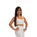 Top Glow – Blanc grisé