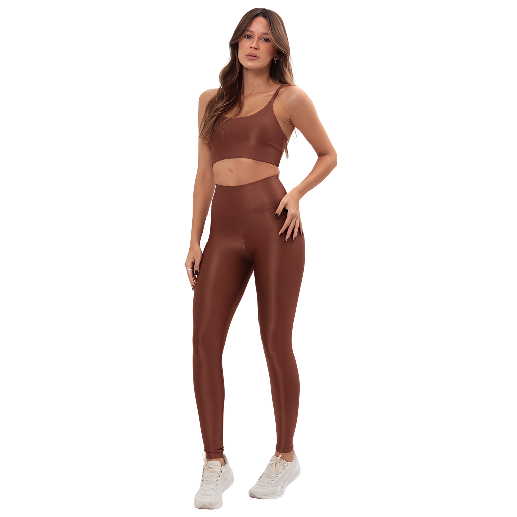Legging Glow – Marron