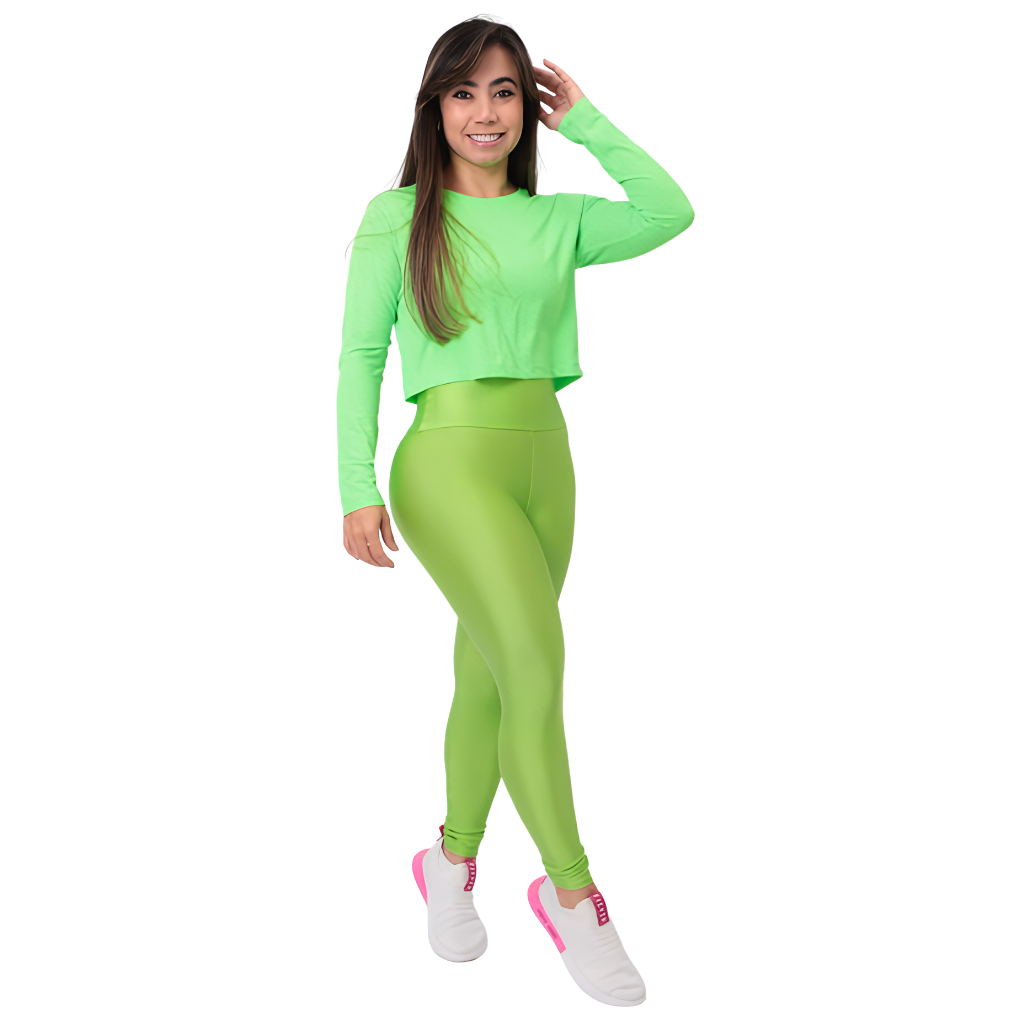 Legging Glow – Vert citron